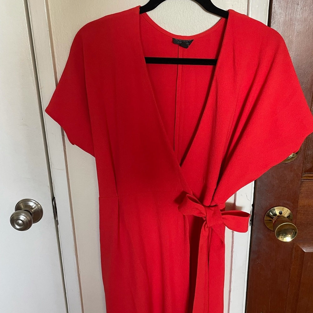 Topshop Wrap Dress